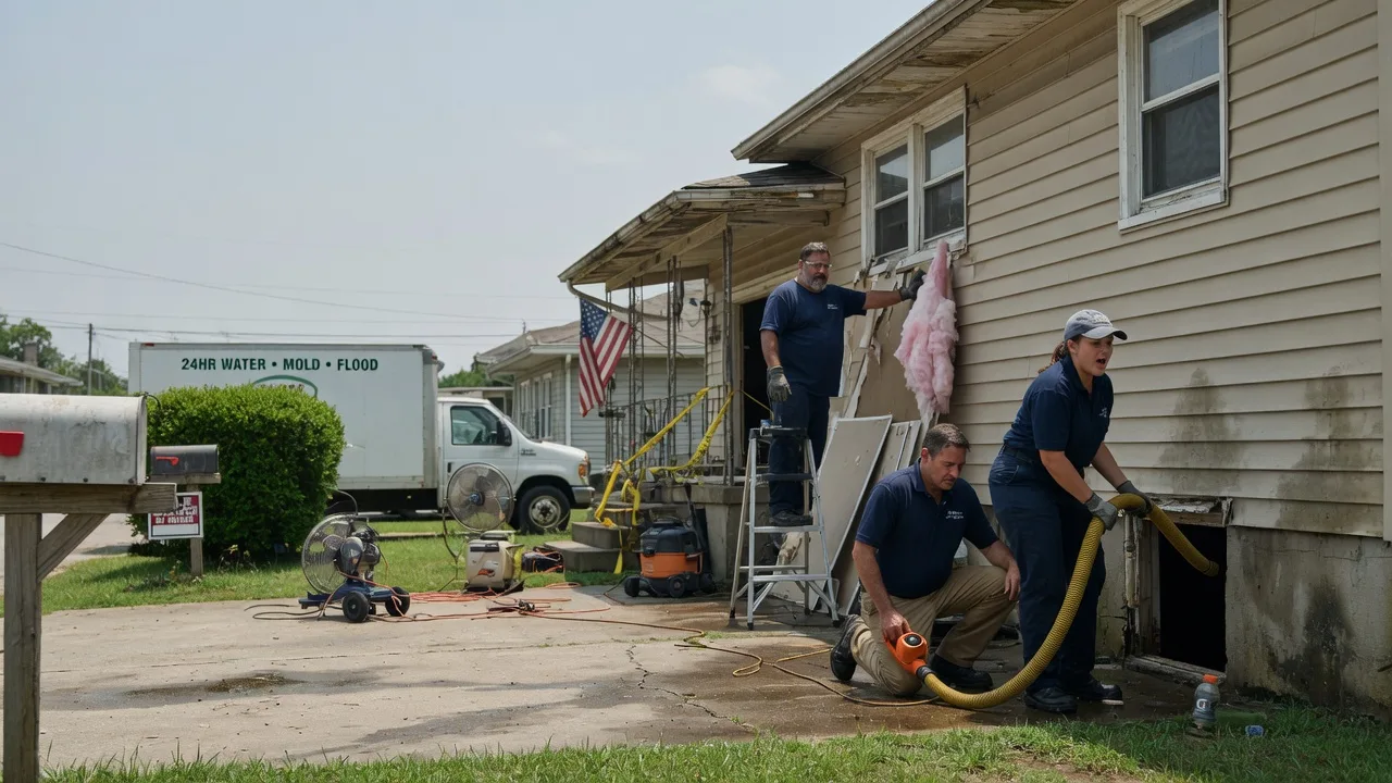 Water Damage Repair in Bolton, MS near me